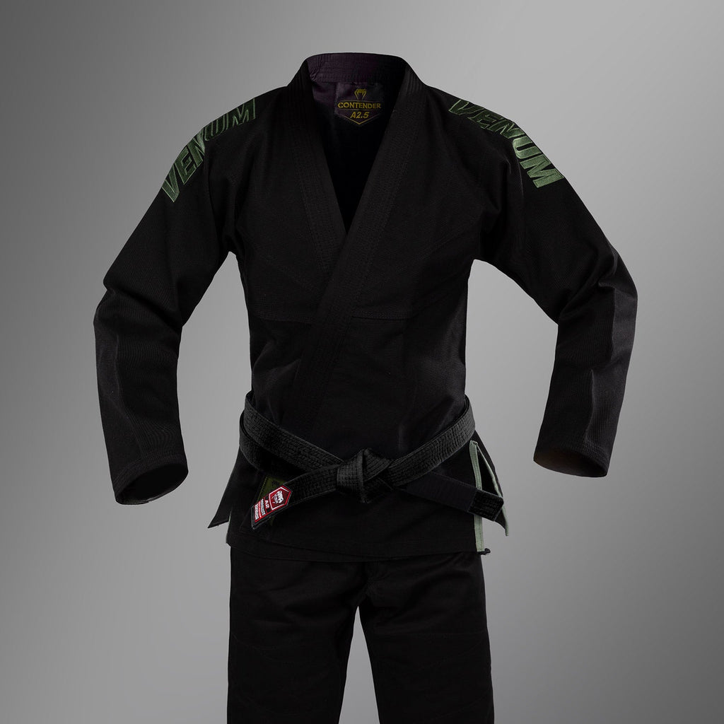 Venum Contender Evo 2.0 Brazilian Jiu Jitsu Gi - Black