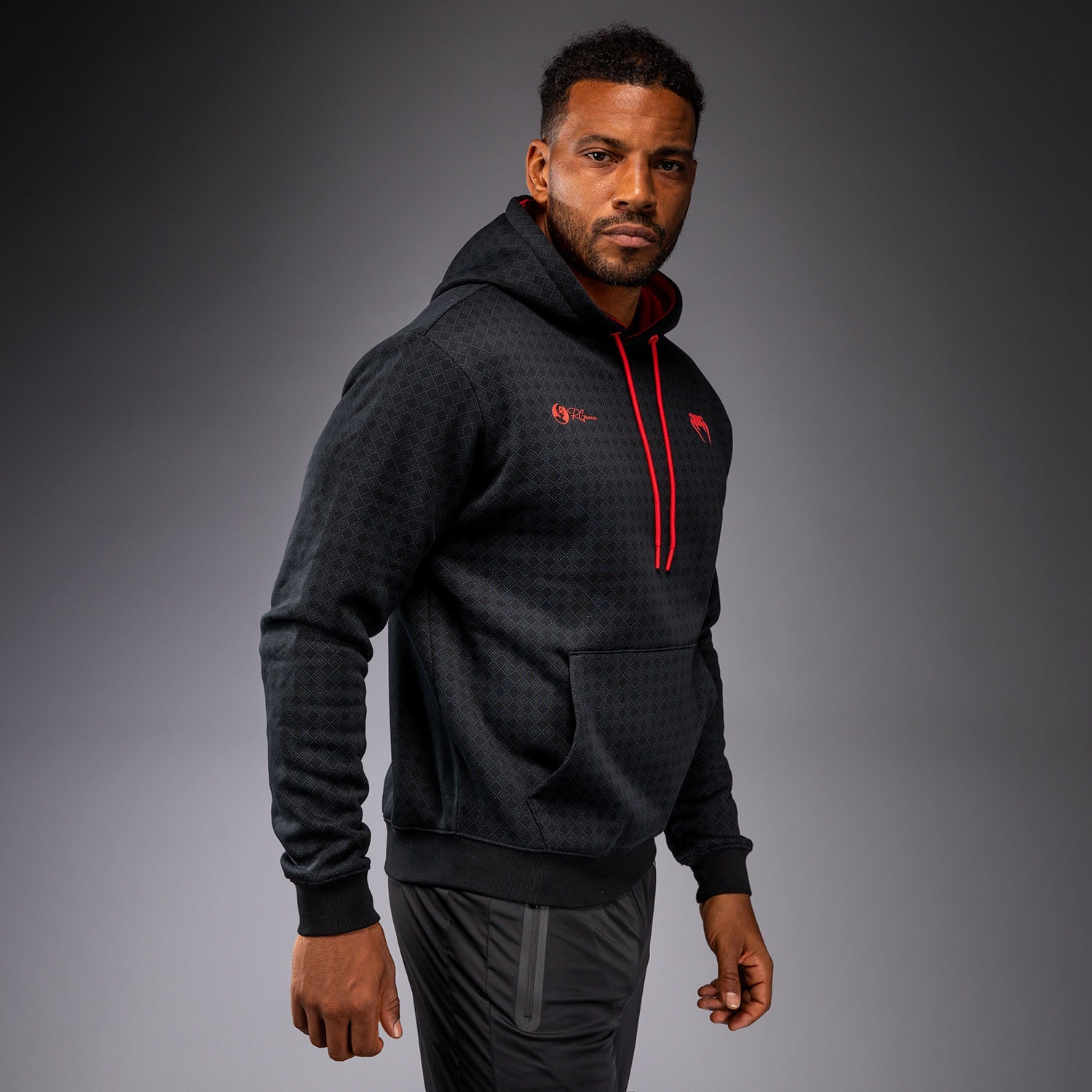 Venum x Roger Gracie Signature Mikina - Černá/Červená