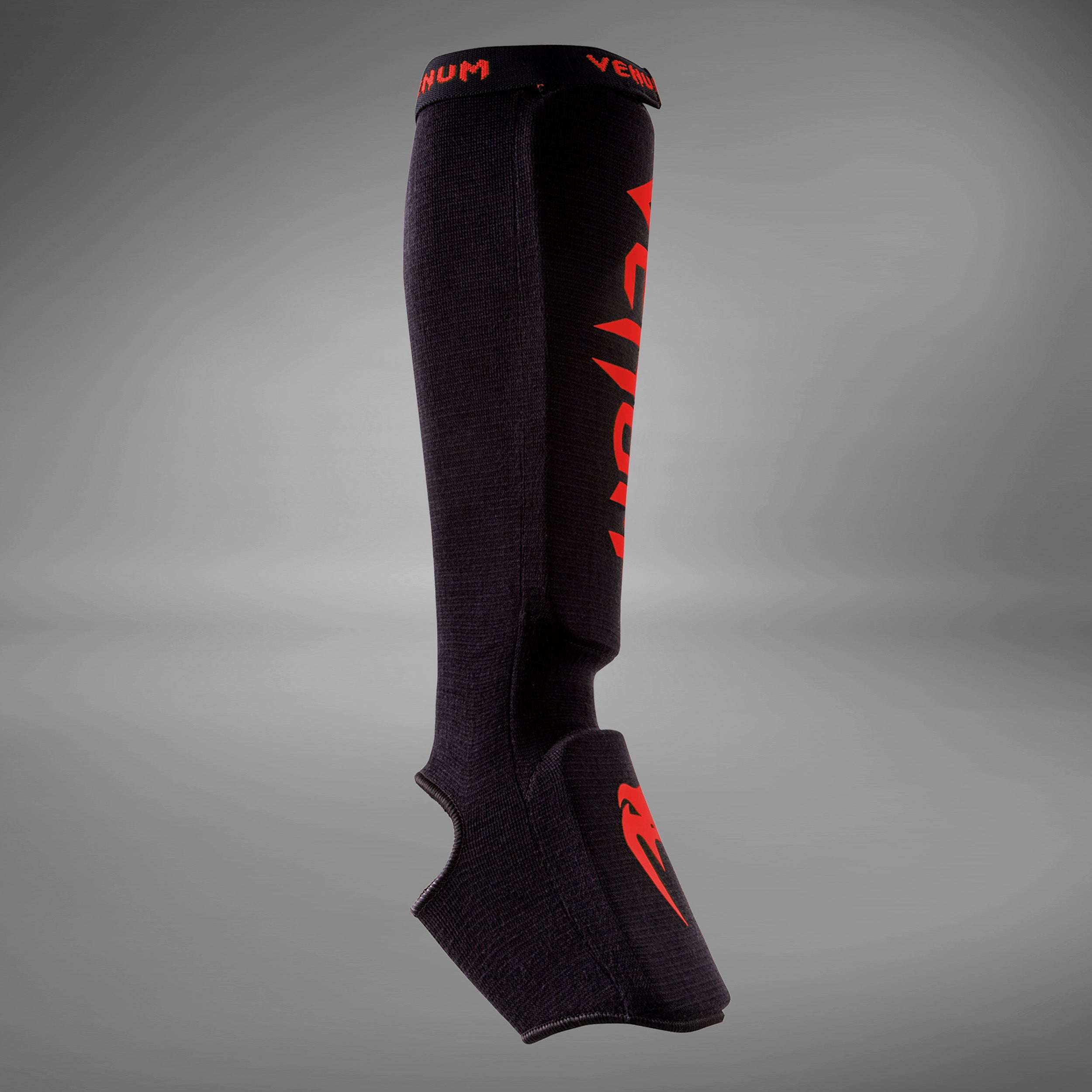 Venum Kontact Chrániče holeně - Černá/Červená