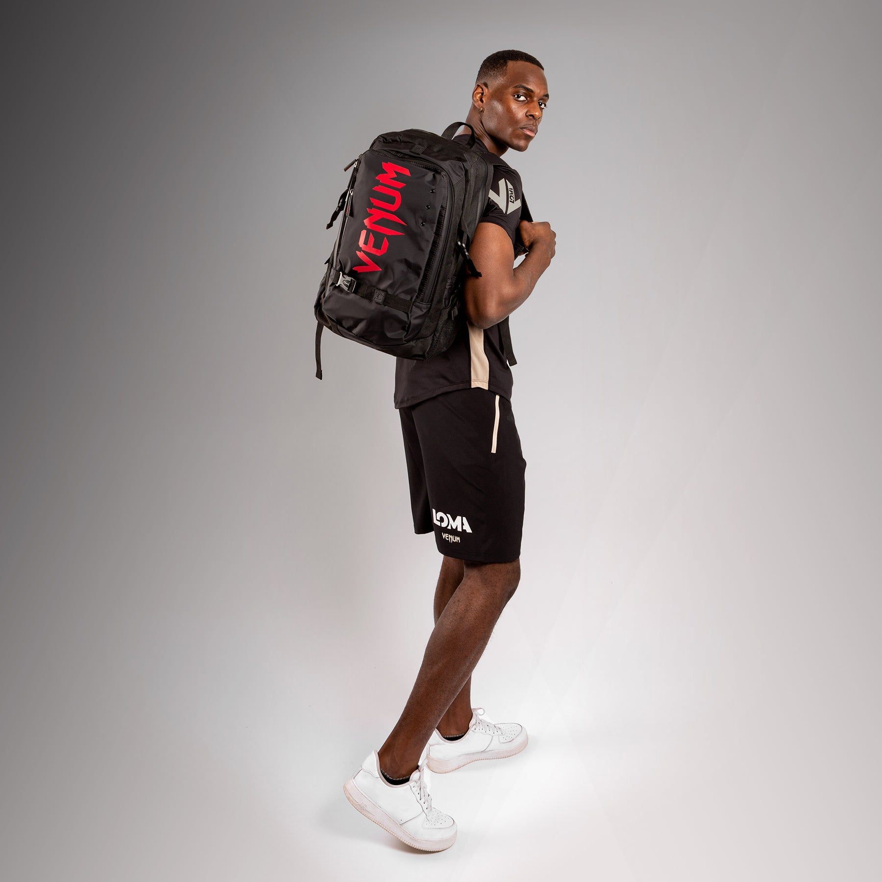 Venum Challenger Pro Evo Batoh - Černá/Červená