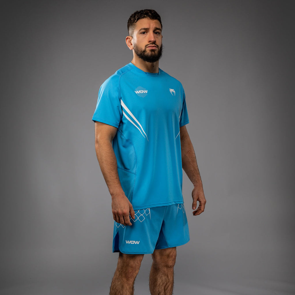 Venum x WOW FC Dry-Tech Tričko - Pacifická modrá