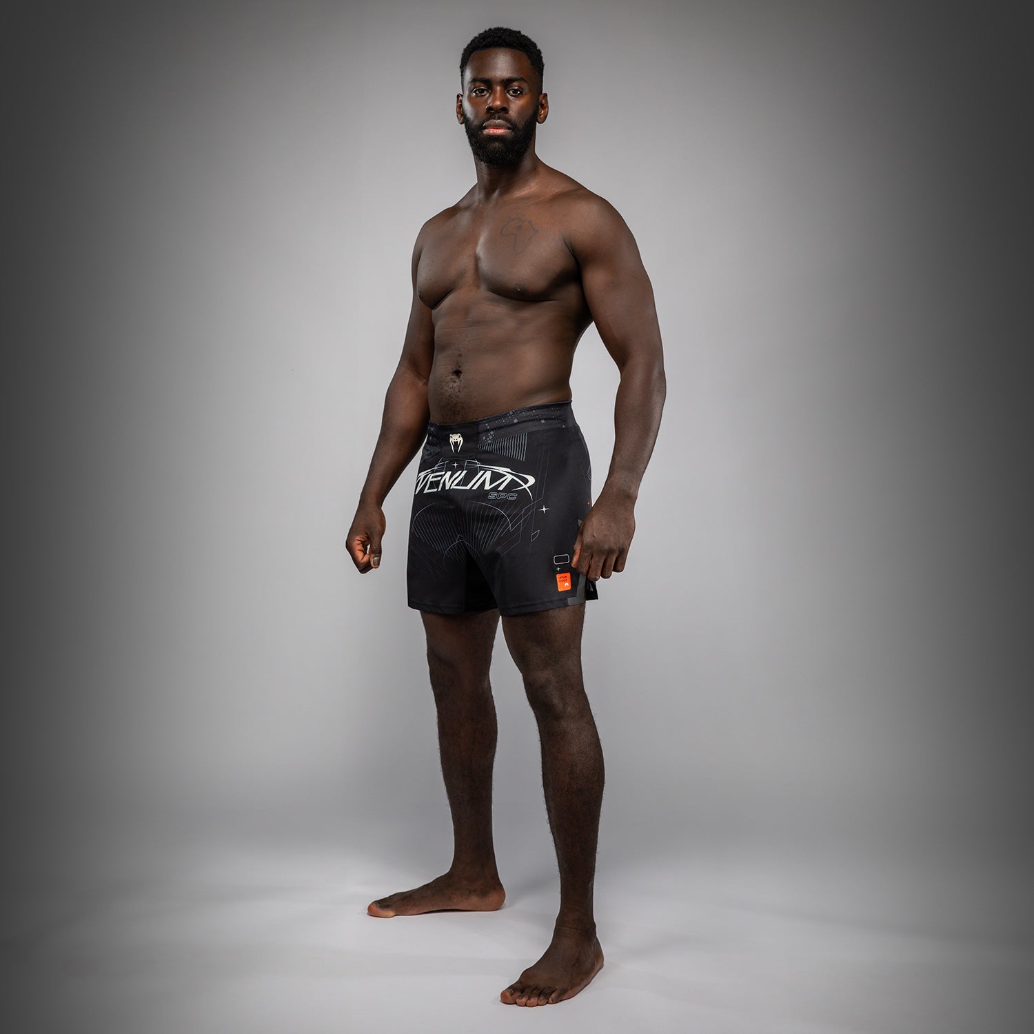 Venum Eclipse Fight Shorts - Černá/Slonová kost