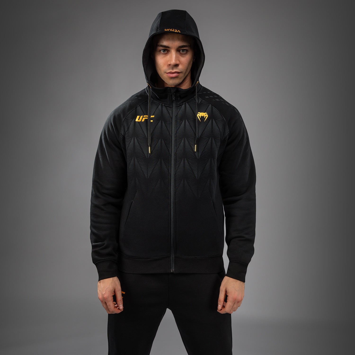 Pánská replika mikiny UFC Zenith by Venum Champion Zip Hoodie