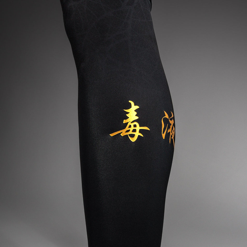 Venum Serpenti Spats - Černá/Stříbrná/Zlatá