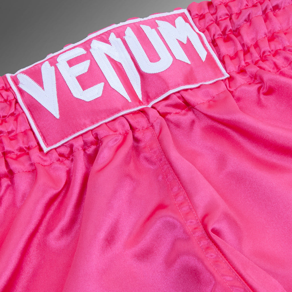 Venum Classic Muay Thai Short - Růžová/Bílá