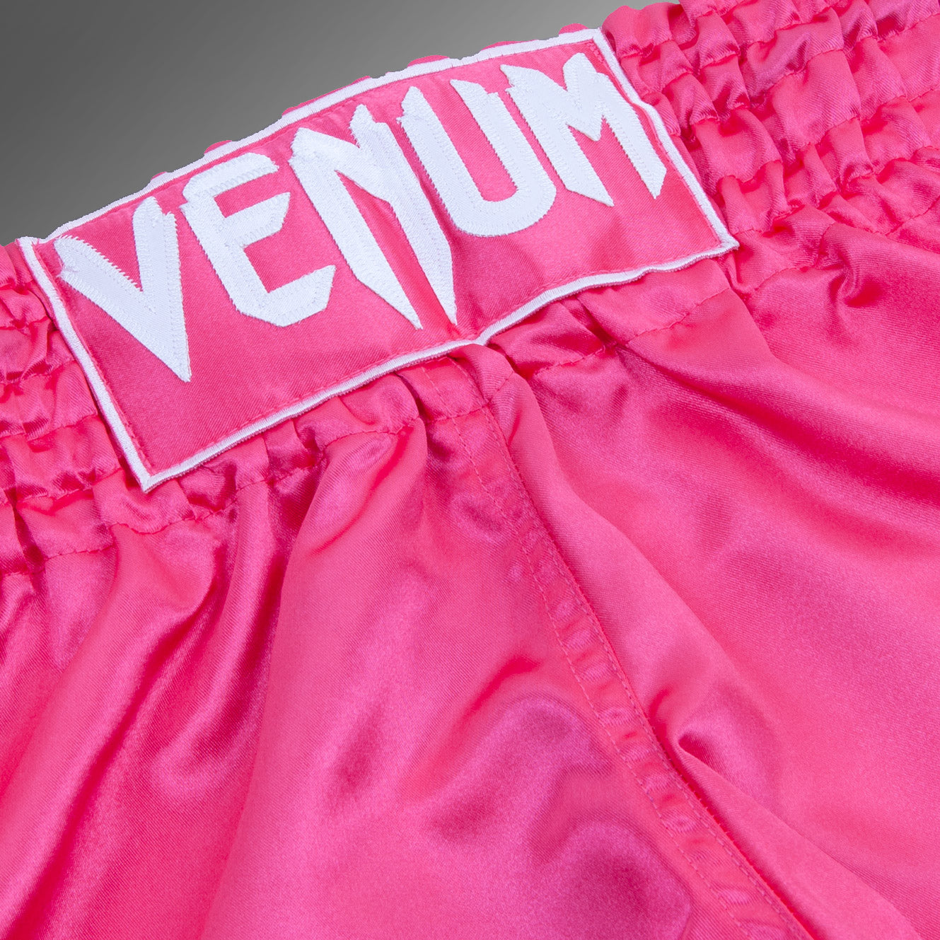 Venum Classic Muay Thai Short - Růžová/Bílá