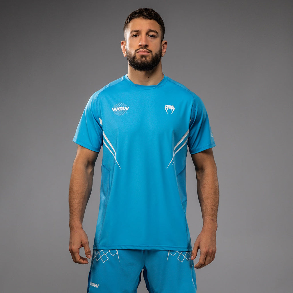 Venum x WOW FC Dry-Tech Tričko - Pacifická modrá