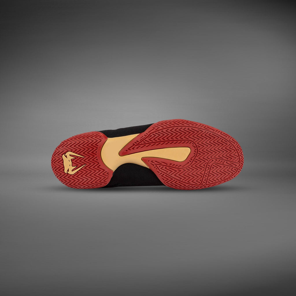 Venum Contender Boxerské boty - Černá/Zlatá/Červená