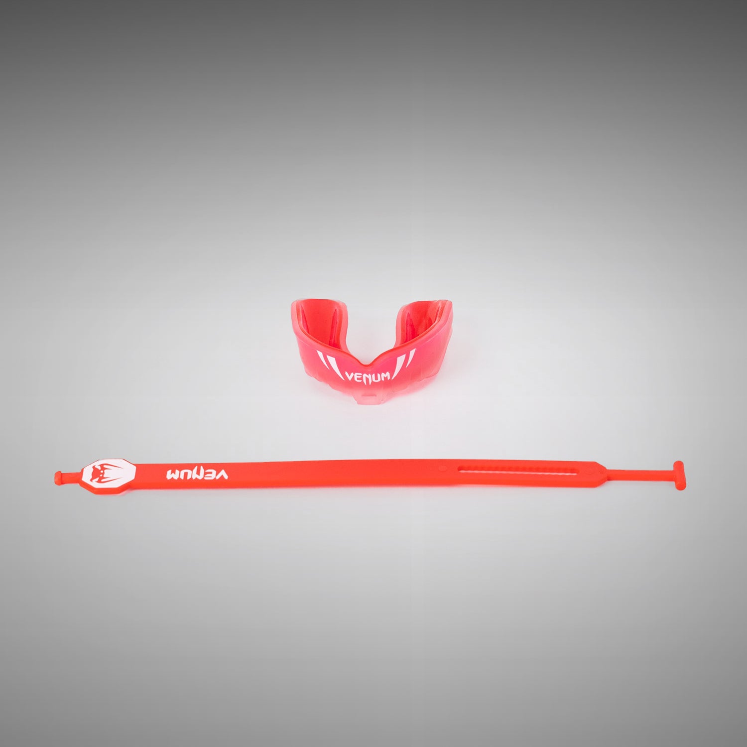 Venum Challenger Dětský chránič zubů Pásek/Bez pásku - Červená Transparentní