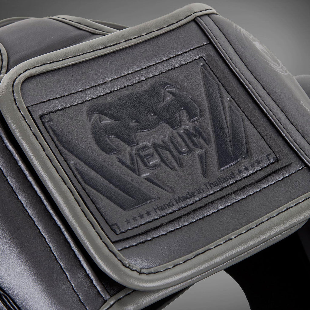 Venum Elite Headgear – Šedá/šedá