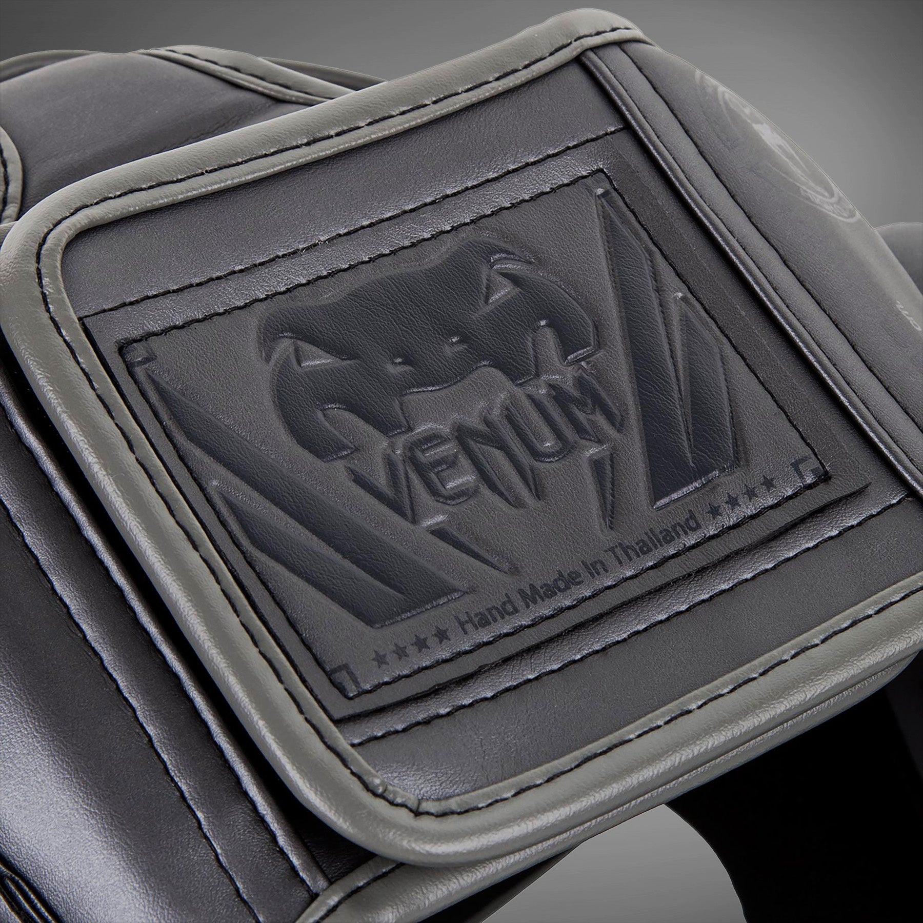 Venum Elite Headgear – Šedá/šedá