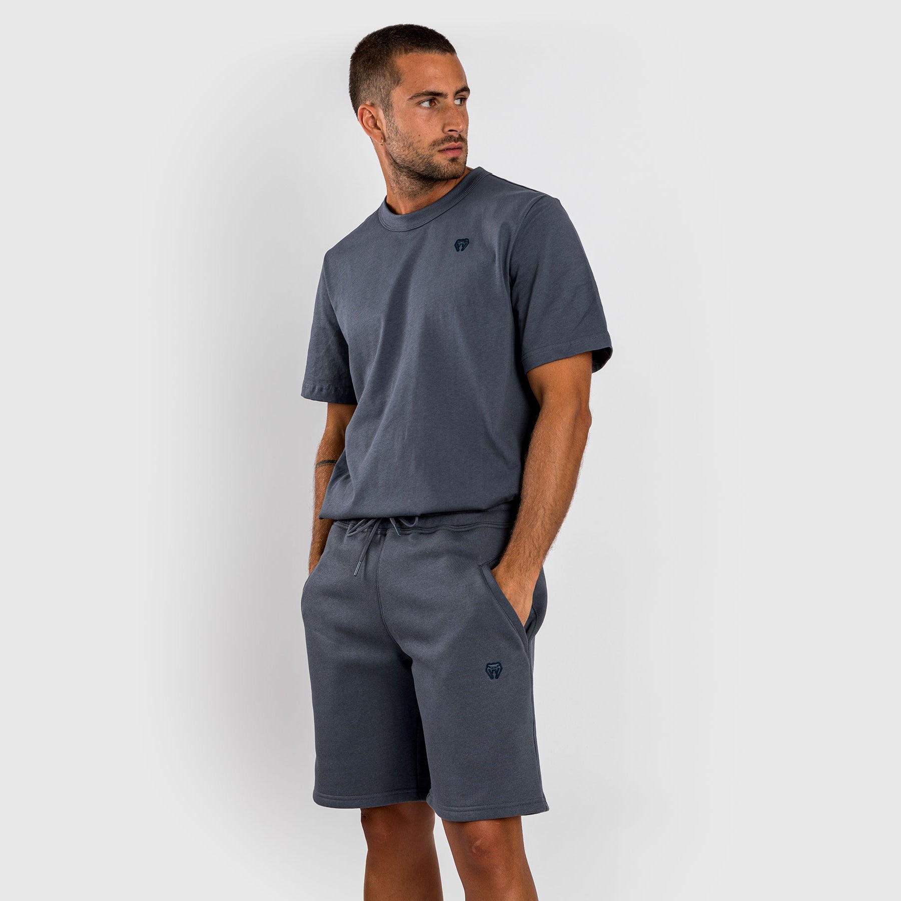 Venum Silent Power Bavlny Krátké - Tmavě Modrá