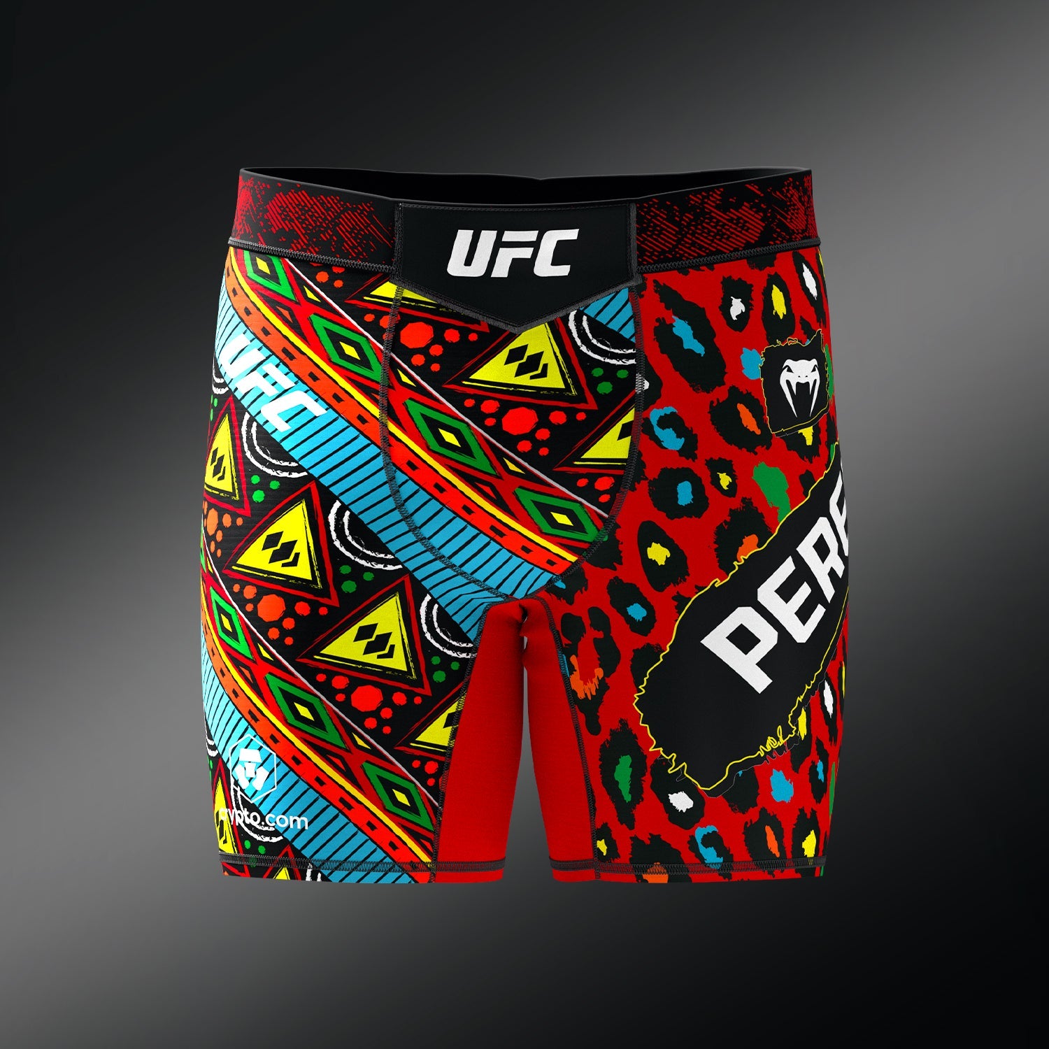 Pánské Vale Tudo šortky UFC Unrivaled by Red Venum Alex Pereira Second Edition