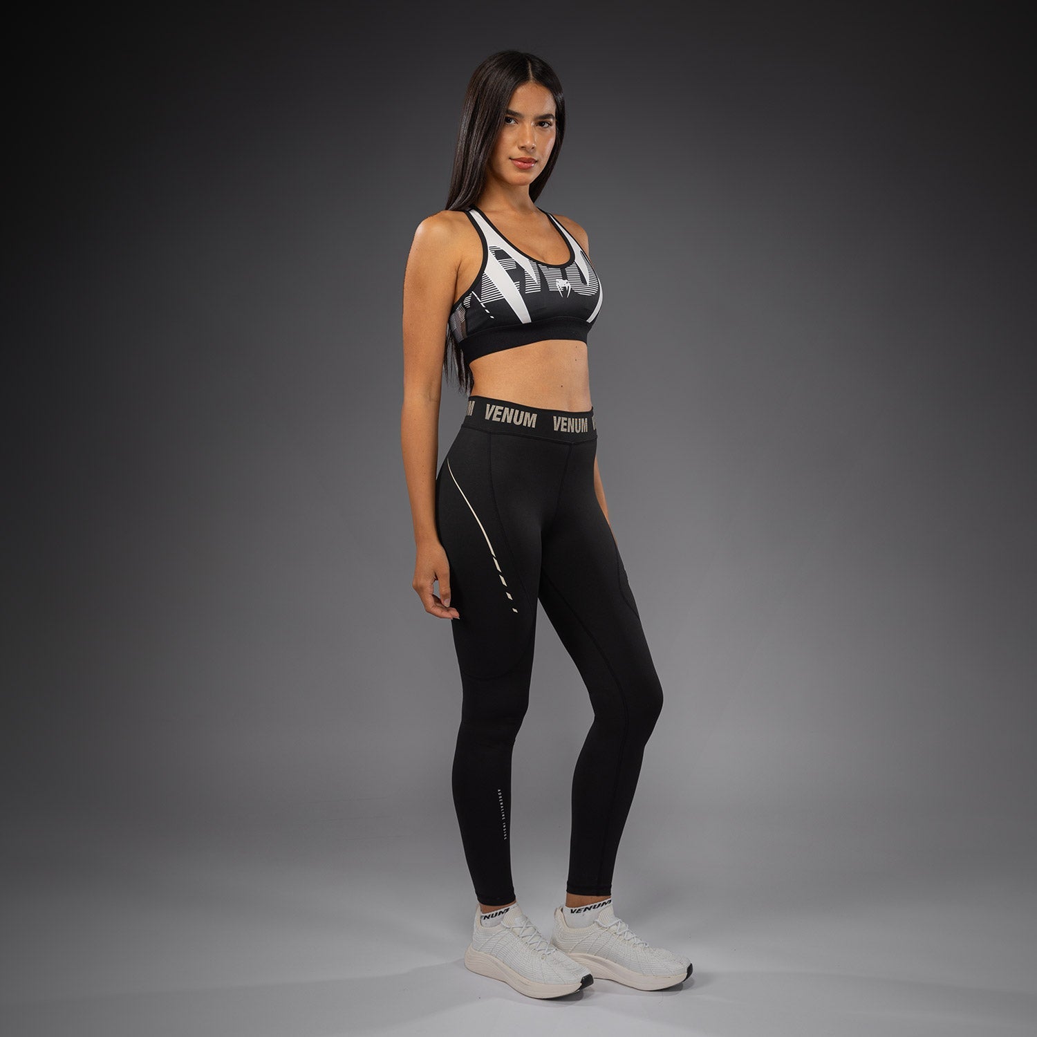 Venum Adrenaline Dámské Legíny - Černá/Slonová kost