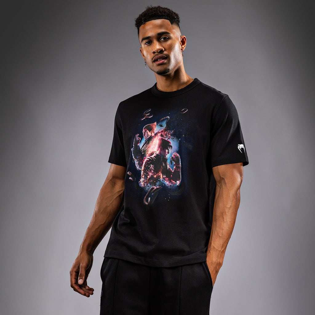 Venum x TEKKEN 8 - Tričko s plakátem - Černá/Bílá