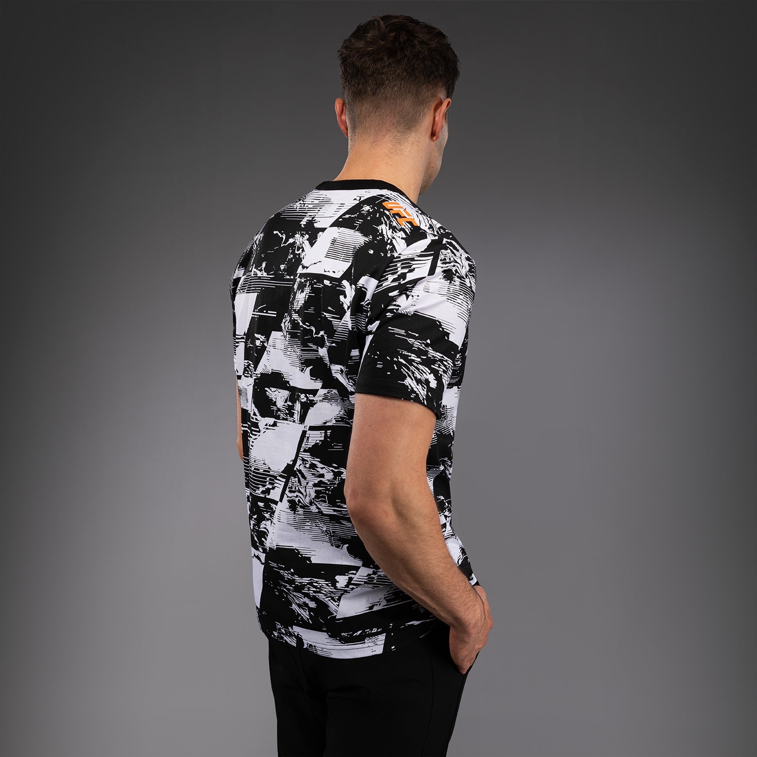 Pánské tričko UFC Zenith by Venum White Authentic Fight Week s krátkým rukávem