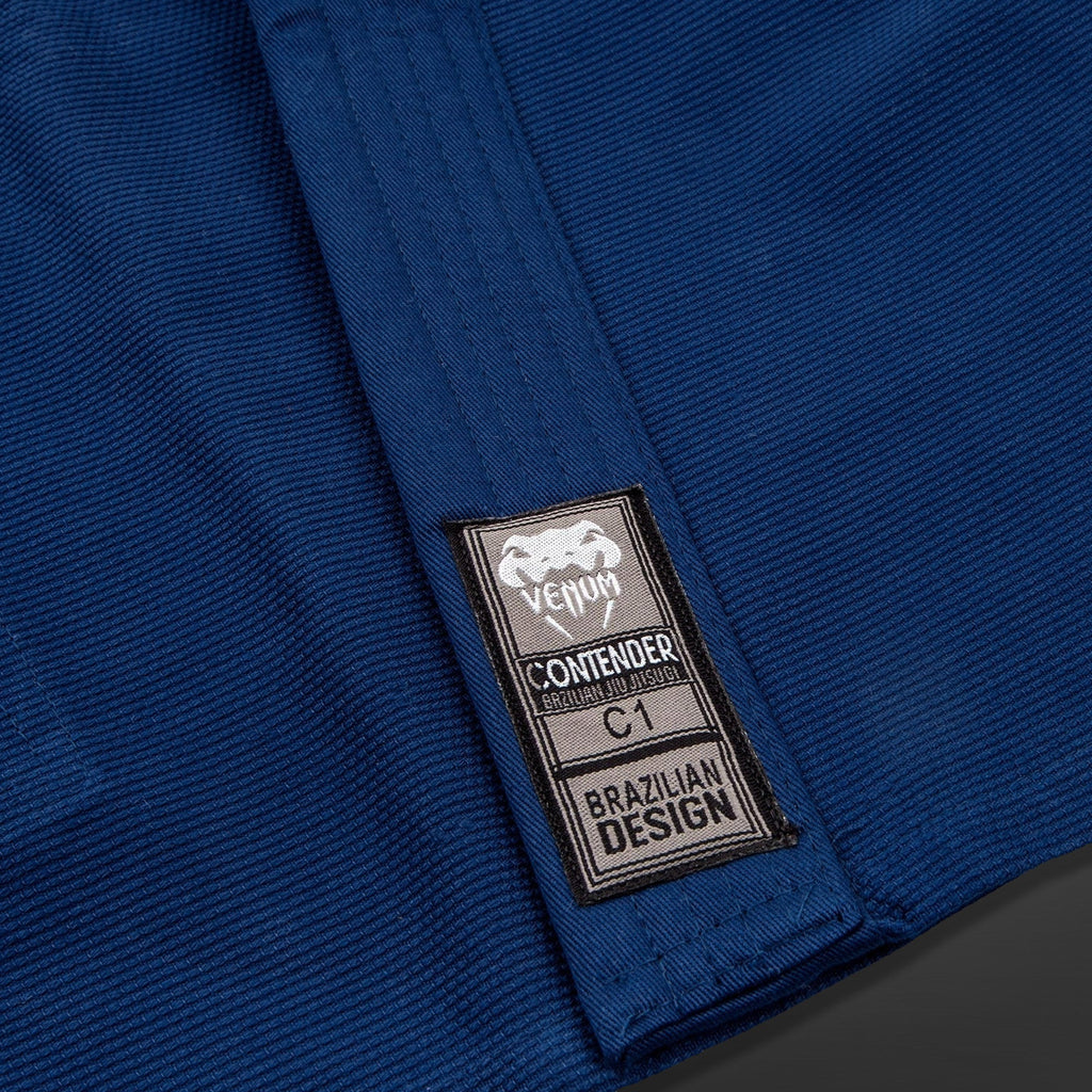 Venum Contender Kids BJJ Gi (Free white belt included) - Navy blue