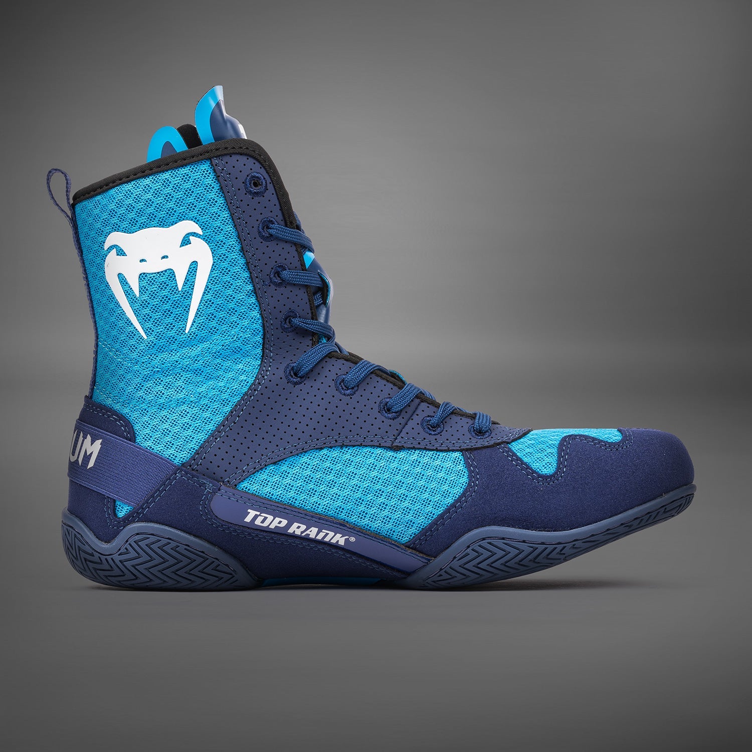 Venum x Top Rank Originální boxerské boty - královská modř