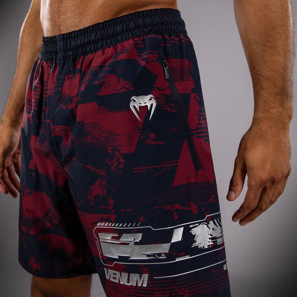 Pánské kraťasy UFC Zenith by Venum Burgundy Authentic Fight Week Performance Short