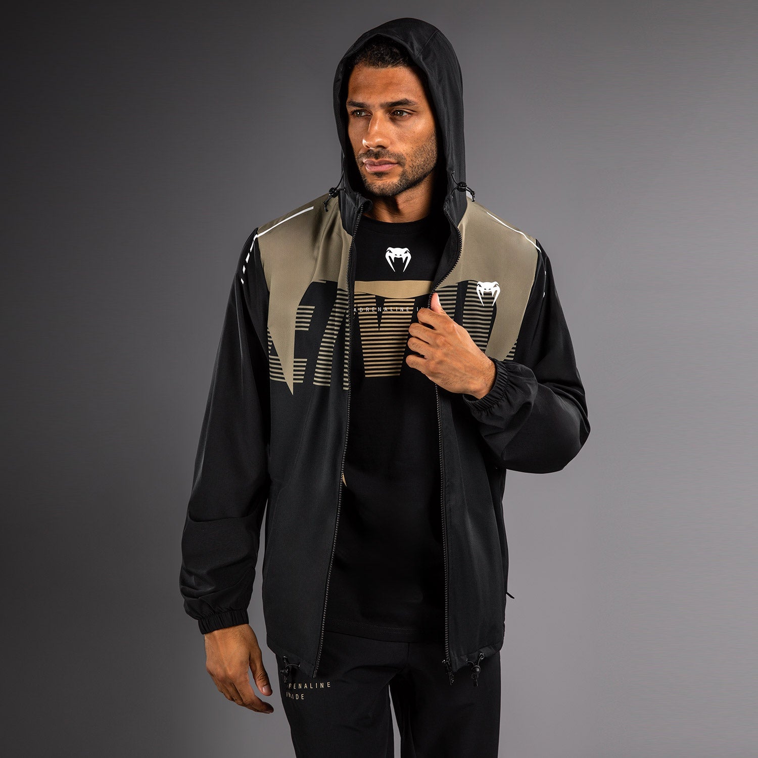 Venum Adrenaline Bunda - Černá/Písková