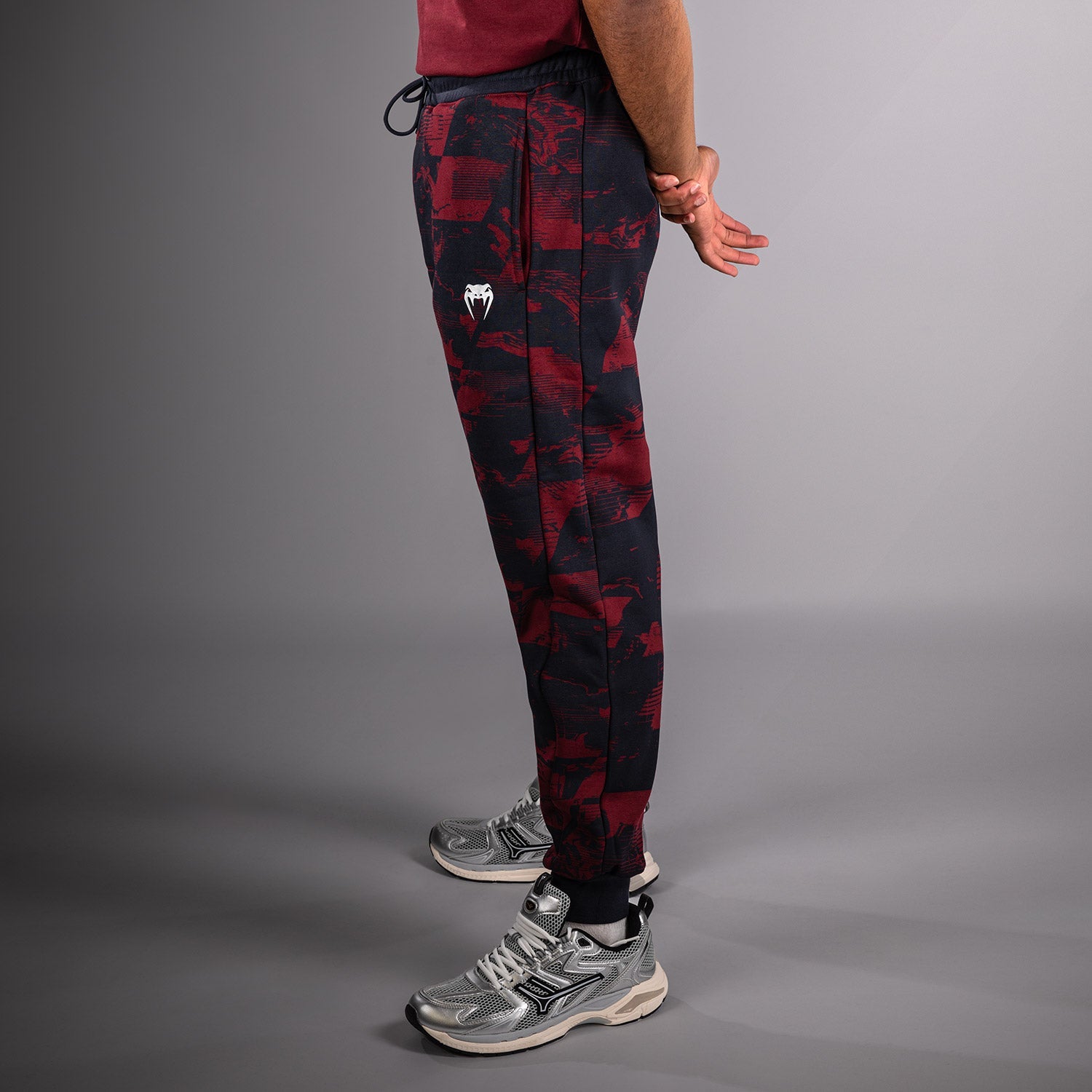 Pánské kalhoty UFC Zenith by Venum Burgundy Authentic Fight Week