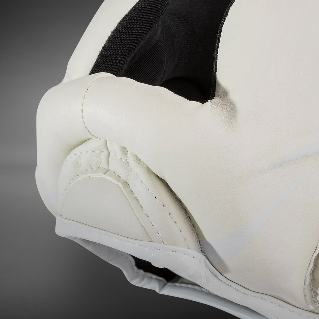 Venum Elite Headgear – Bílá/Bílá