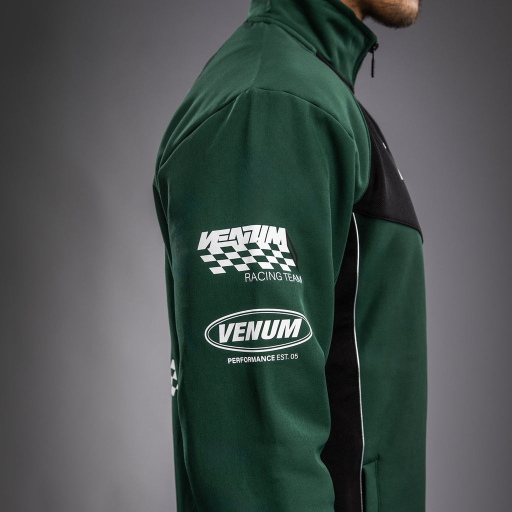 Bunda Venum Motorsport Softshell - Lesní hlubina
