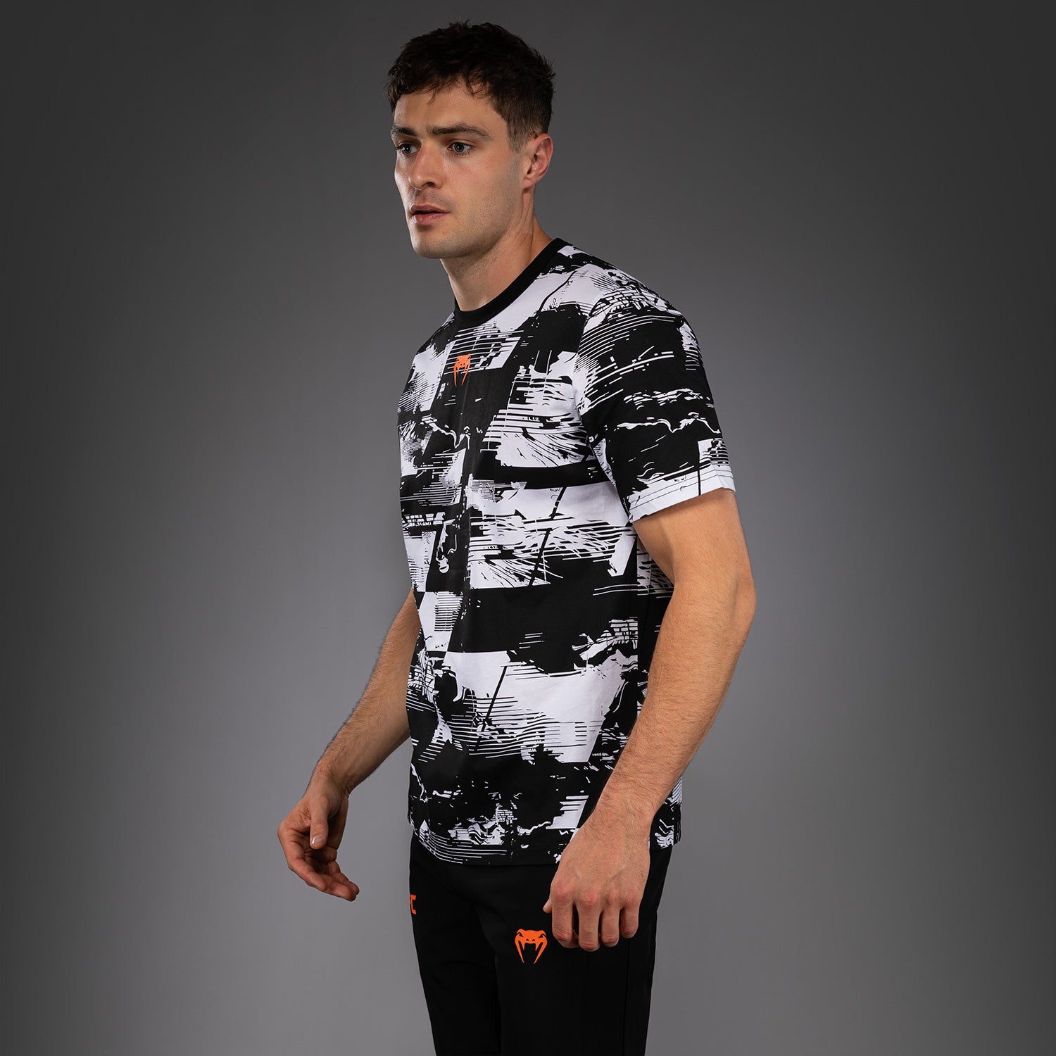 Pánské tričko UFC Zenith by Venum White Authentic Fight Week s krátkým rukávem