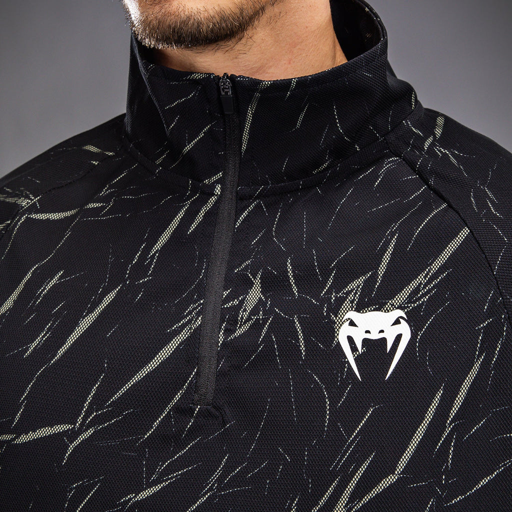 Venum Trooper Pánská bunda se zapínáním na zip - Černá/Písková