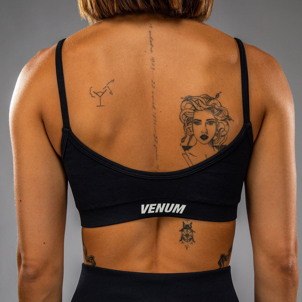 Venum Sculpt Dámská sportovní podprsenka - černá/bílá