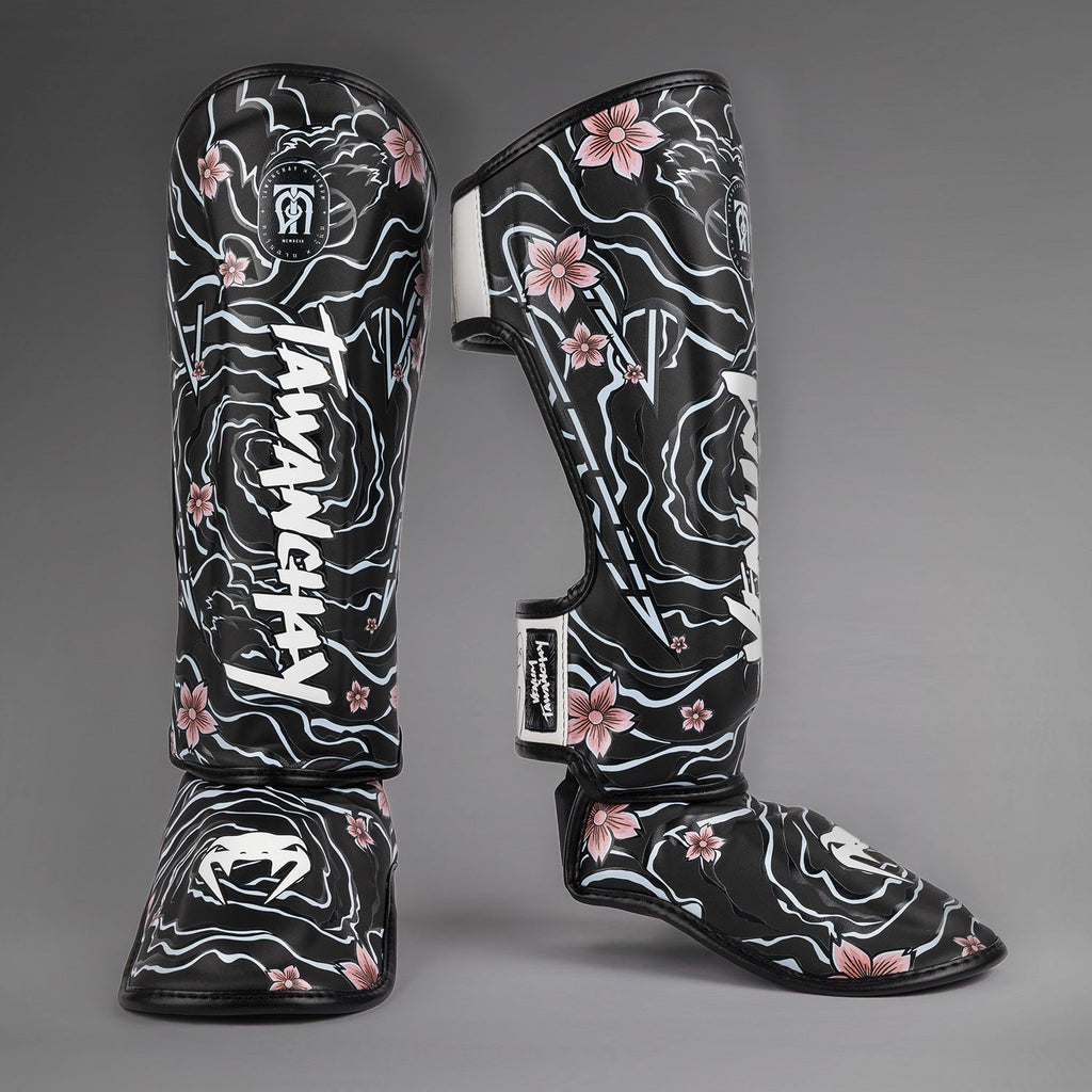 Chrániče holení Venum x Tawanchay Černá/Bílá