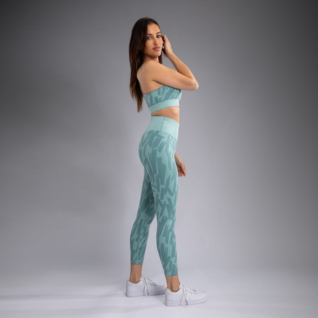 Dámské legíny Venum Graffiti 7/8 - Aqua