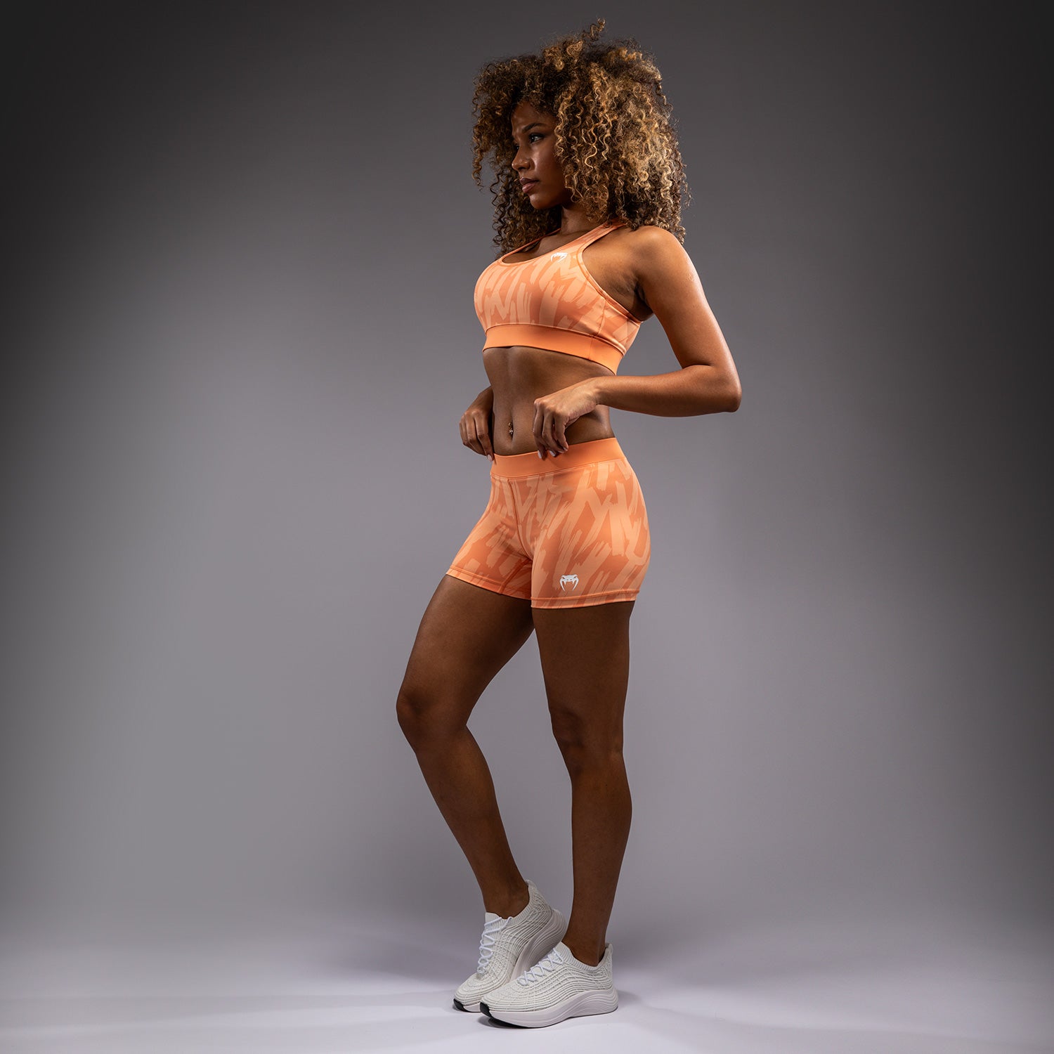 Dámské kompresní kraťasy Venum Graffiti - Velvet Apricot