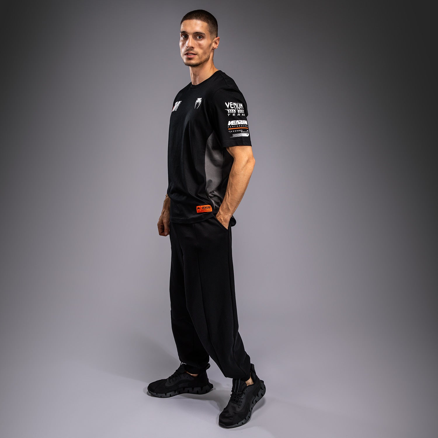 Venum Motorsport Tričko - Tmavě černá