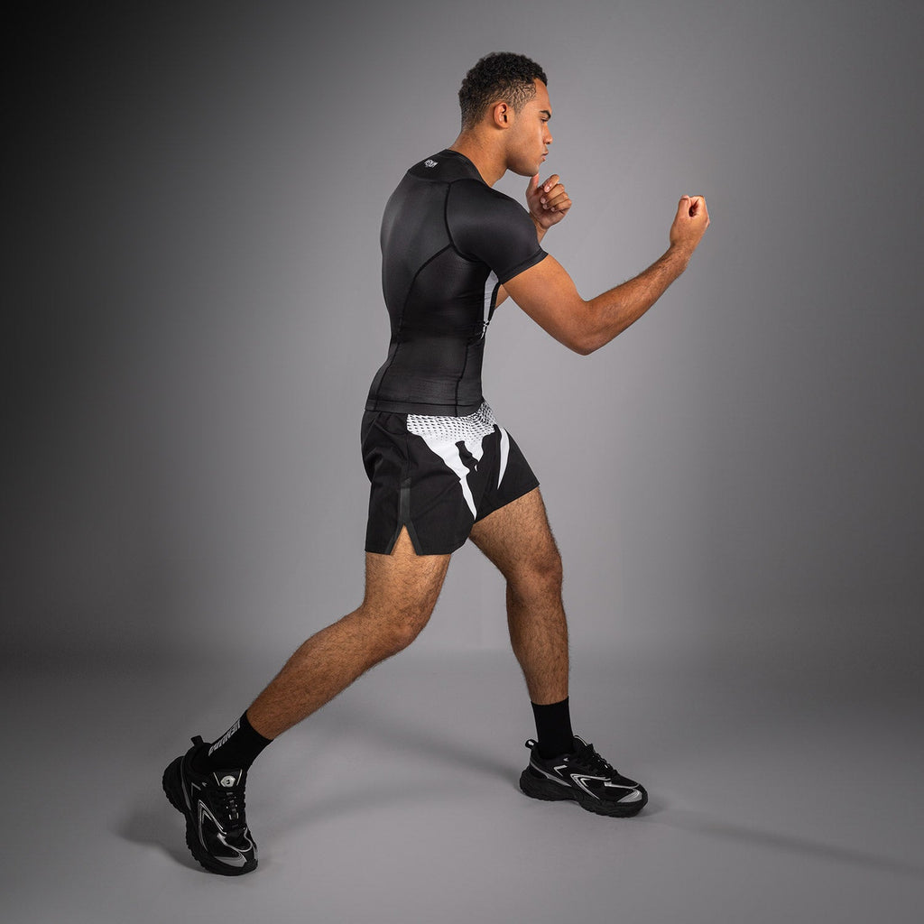 Venum No Gi Rashguardy - Černá/Bílá