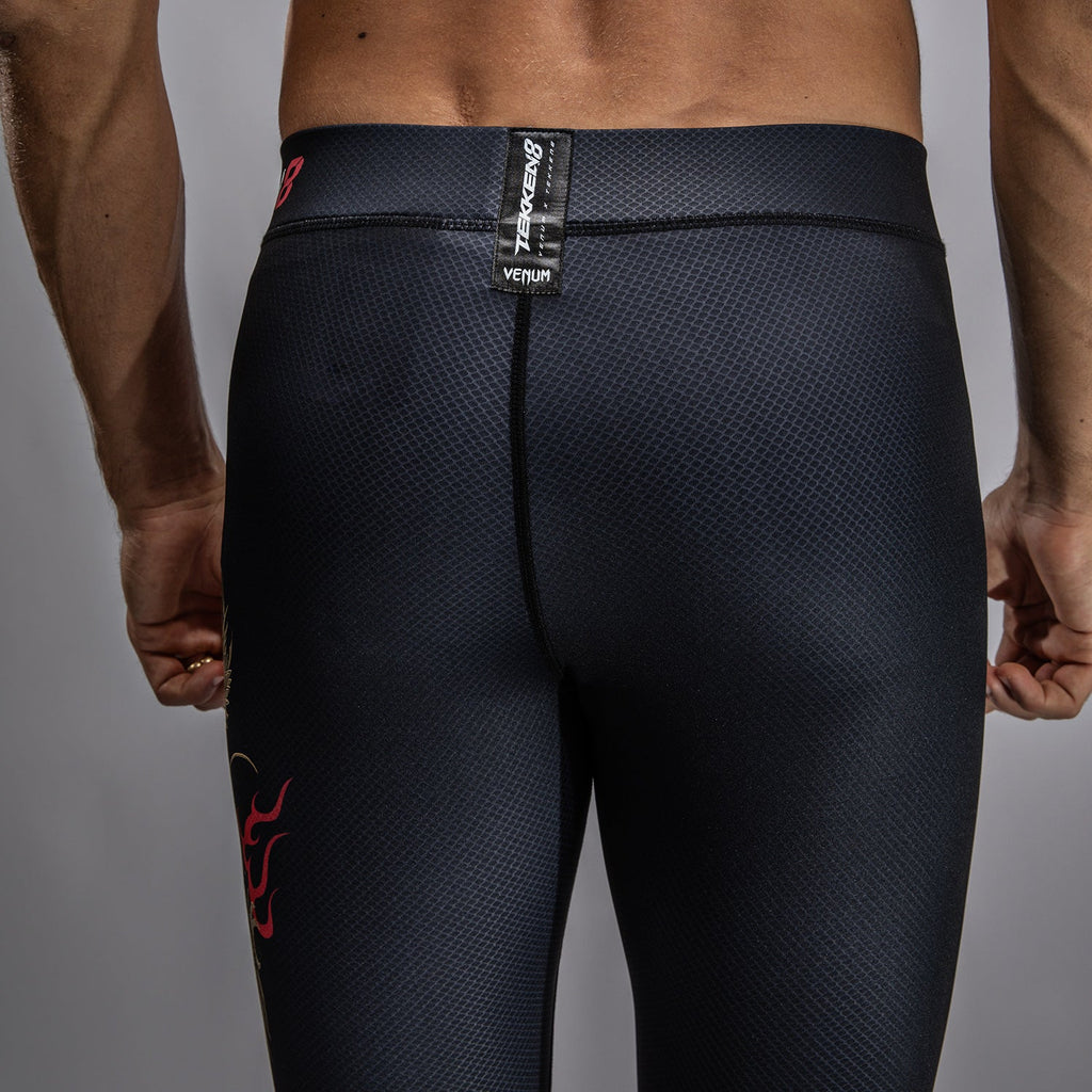 Venum x TEKKEN 8 - Marshall Law Spats - Černá/Červená/Zlatá