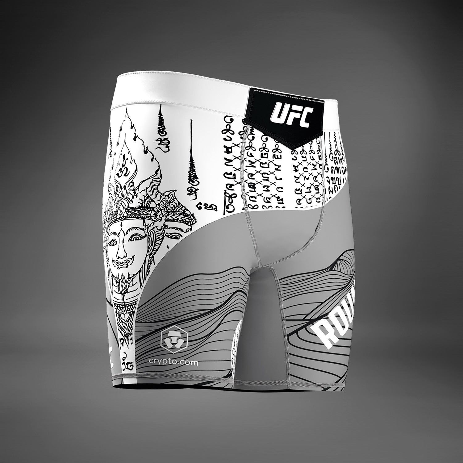 Pánské kraťasy UFC Unrivaled by VENUM Grey Khalil Rountree Jr. Vale Tudo