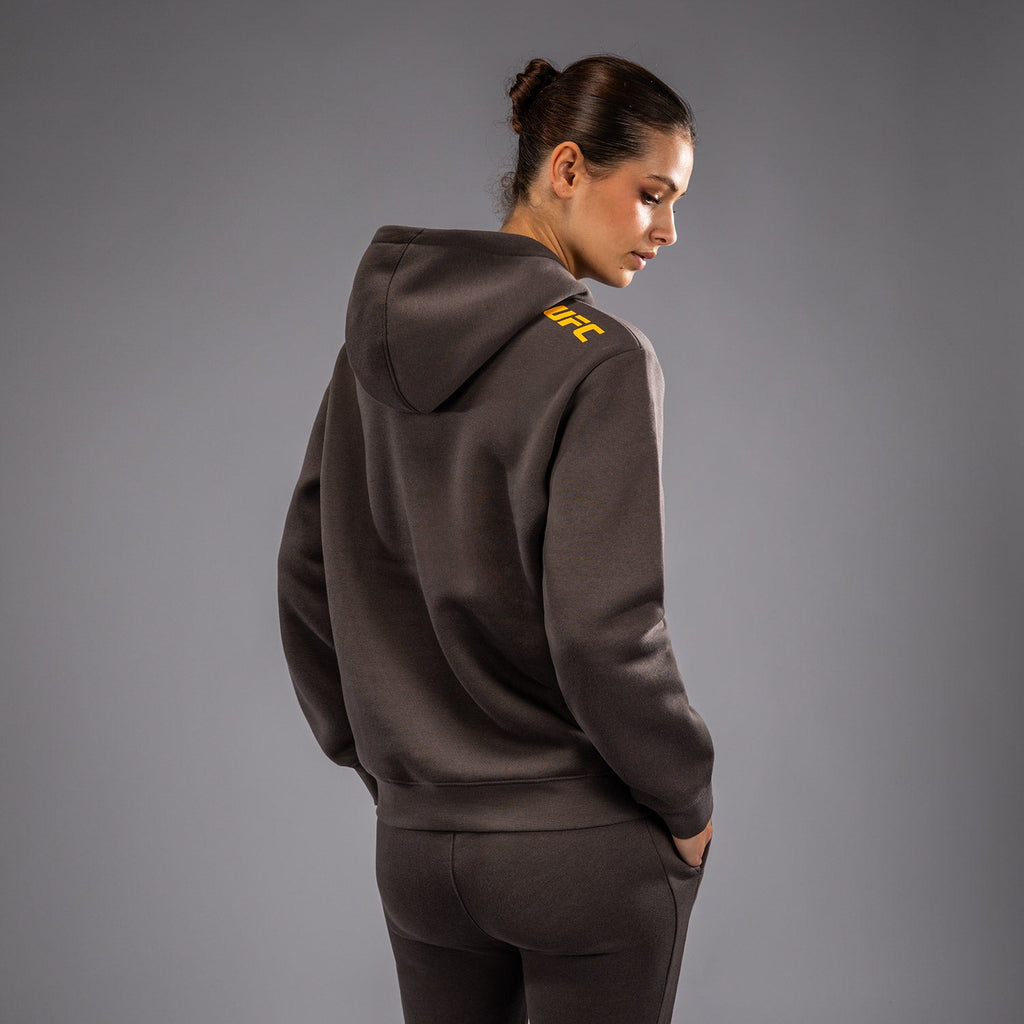 UFC Fusion by Venum Dámská mikina s kapucí - základní zemitě hnědá