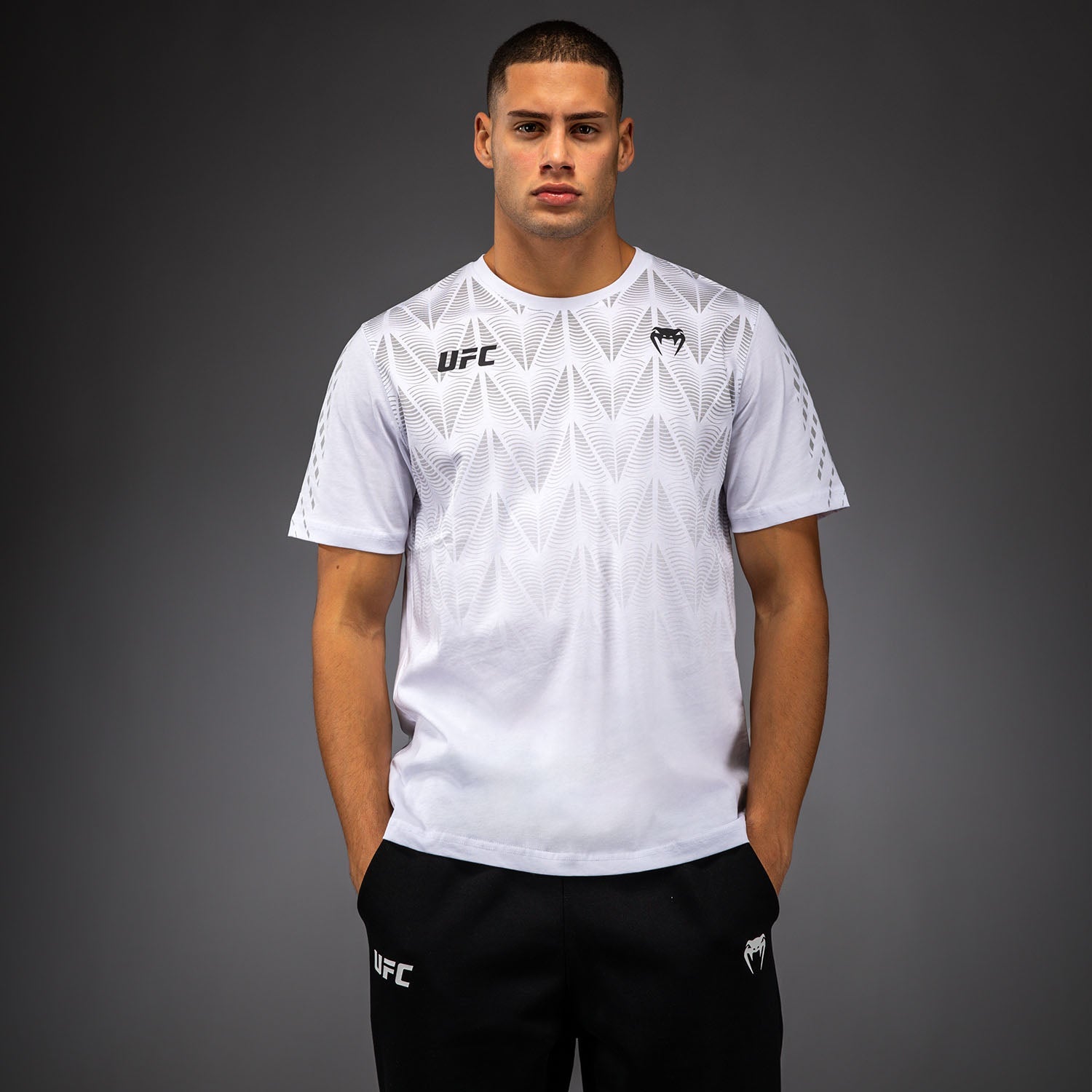 Pánské tričko UFC Zenith by Venum Replica bílé