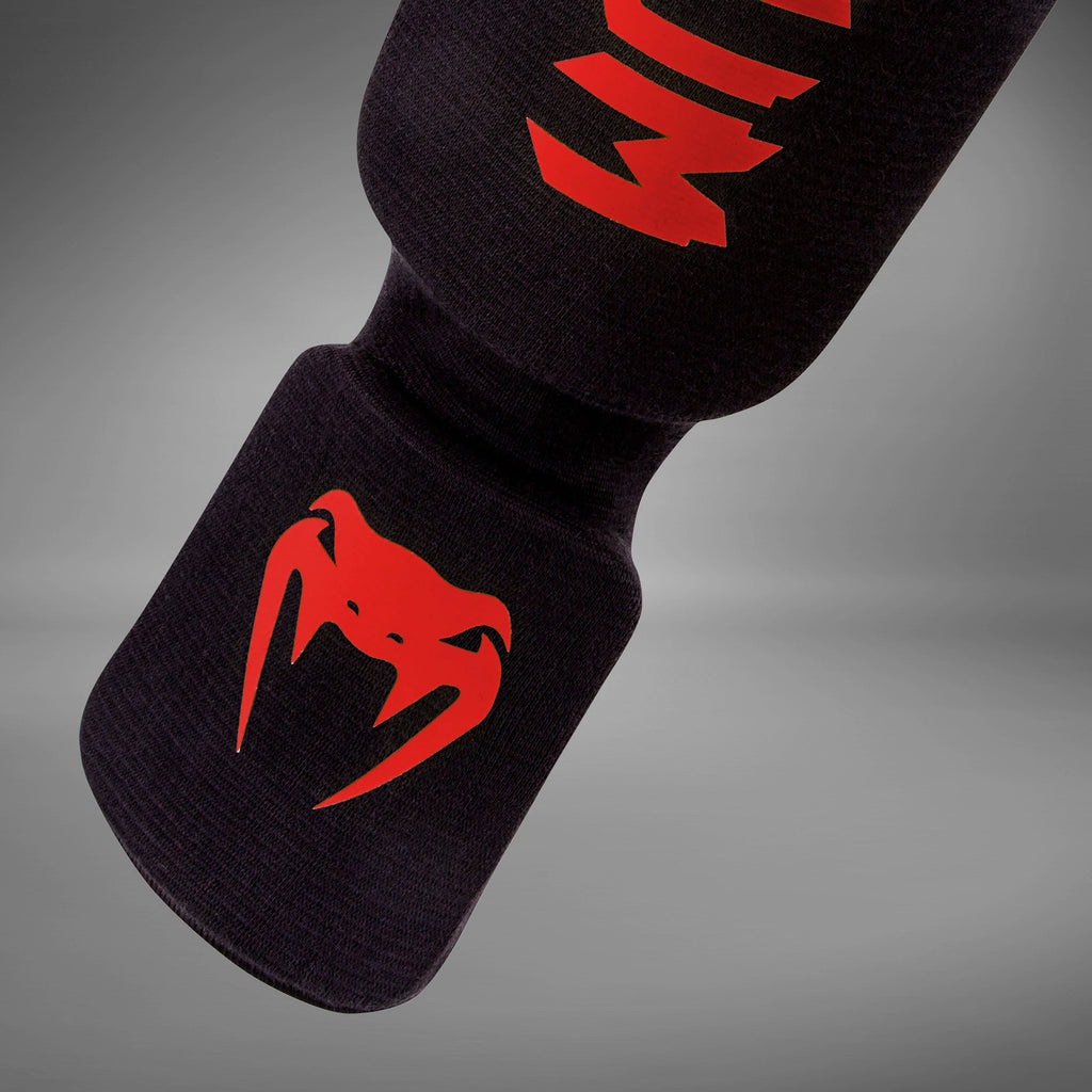 Venum Kontact Chrániče holeně - Černá/Červená