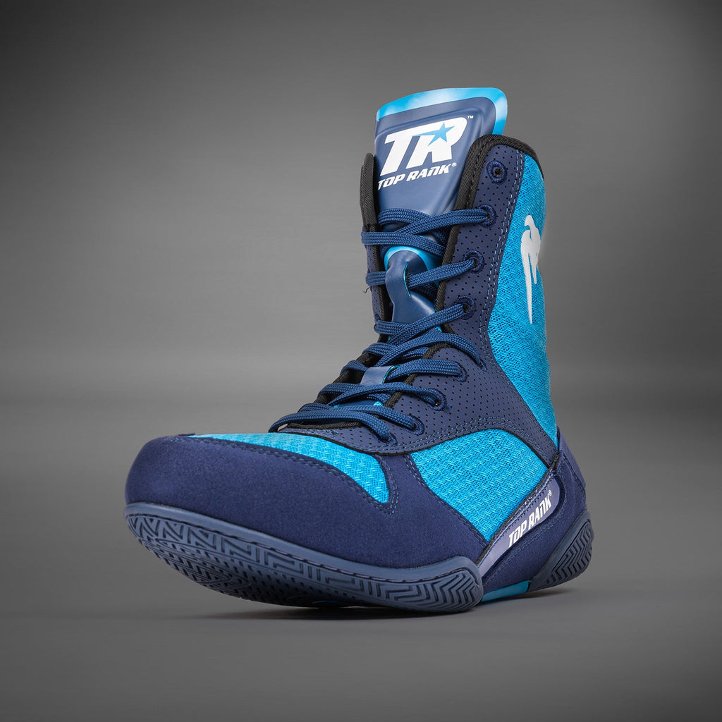 Venum x Top Rank Originální boxerské boty - královská modř