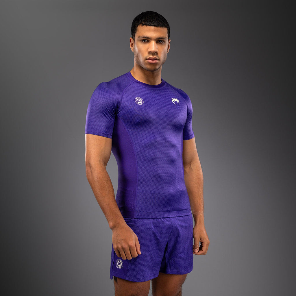 Venum x Roger Gracie Academy Tričko s krátkým rukávem - Fialová