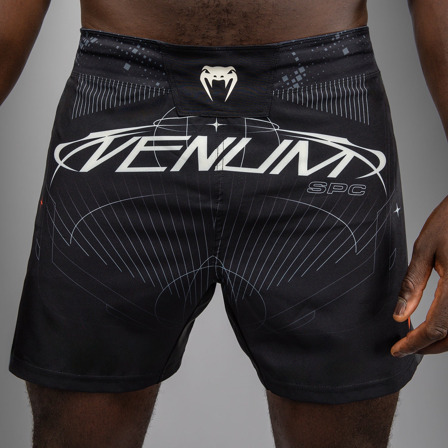 Venum Eclipse Fight Shorts - Černá/Slonová kost
