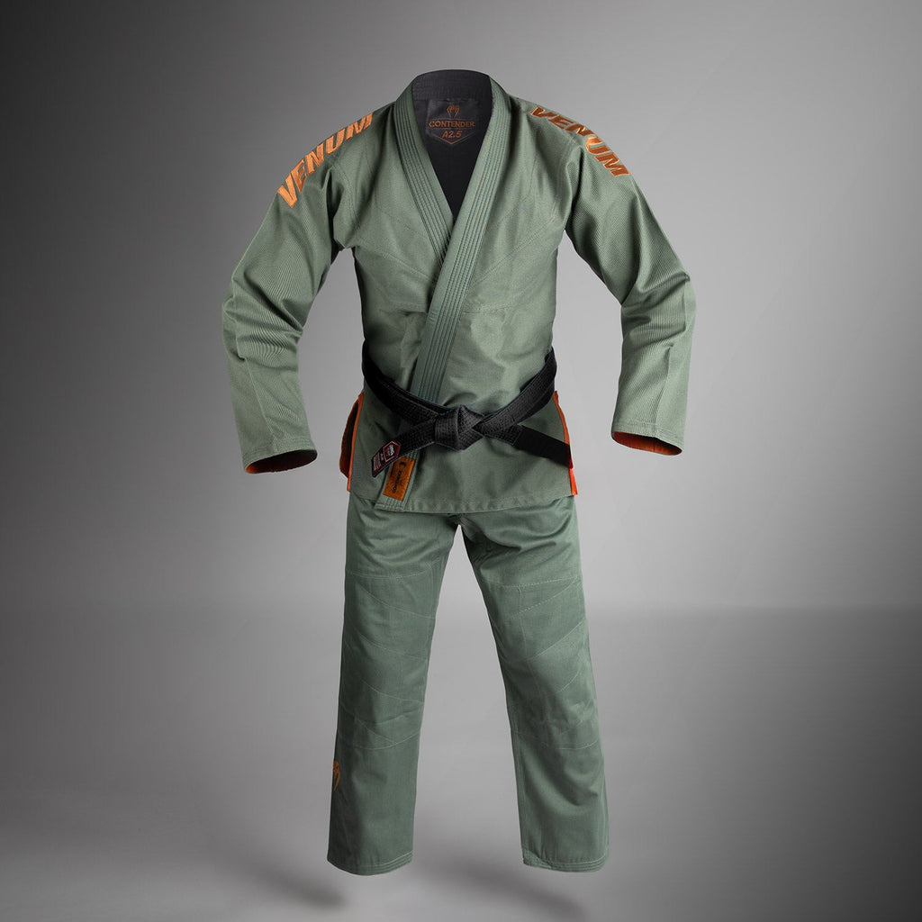 Venum Contender Evo 2.0 Brazilian Jiu Jitsu Gi - Deep Forest Green