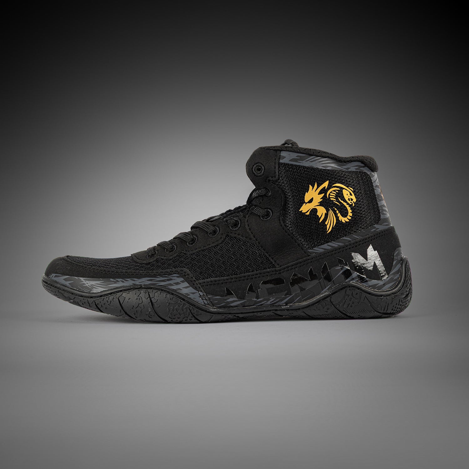 Venum x Chimaev Wrestling Boty - Černá/Šedá