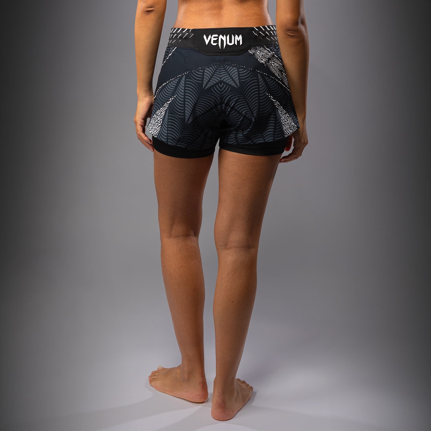 Dámské šortky UFC Zenith by Venum Black Authentic Short Fit Fight Short
