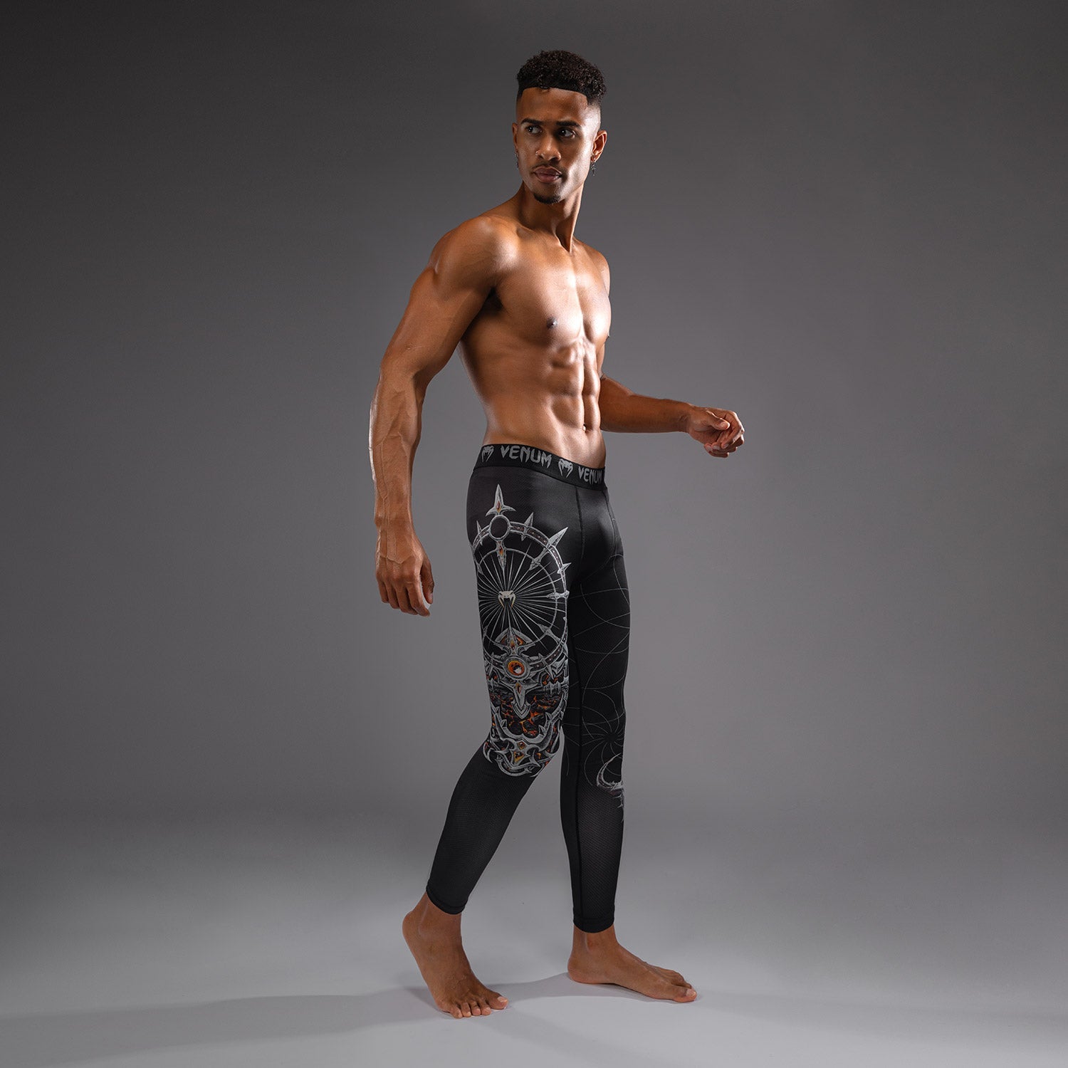 Pánské Spodky Venum Gladiator 5.0 - Černá/Stříbrná