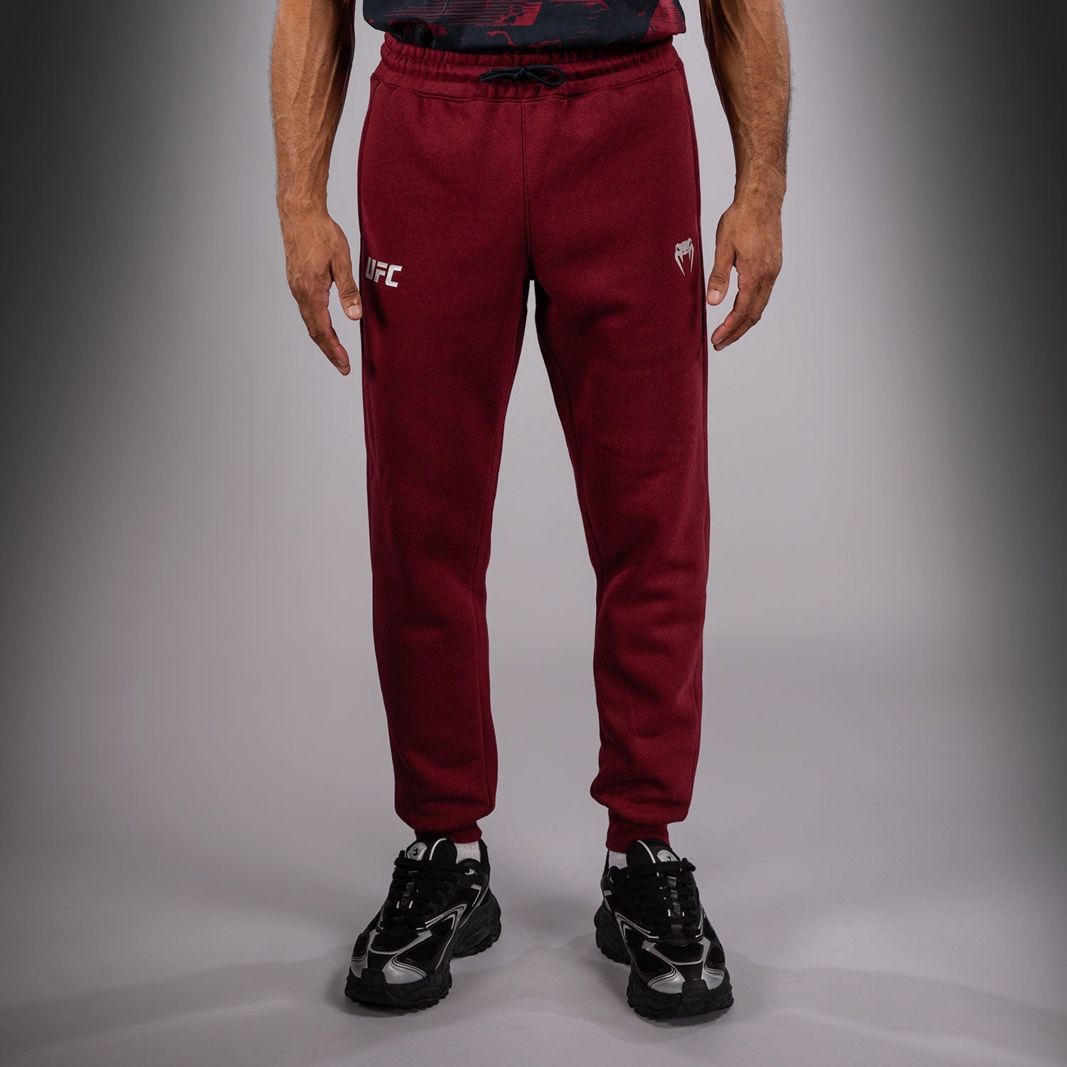 Pánské kalhoty UFC Zenith by Venum Burgundy Authentic Fight Week