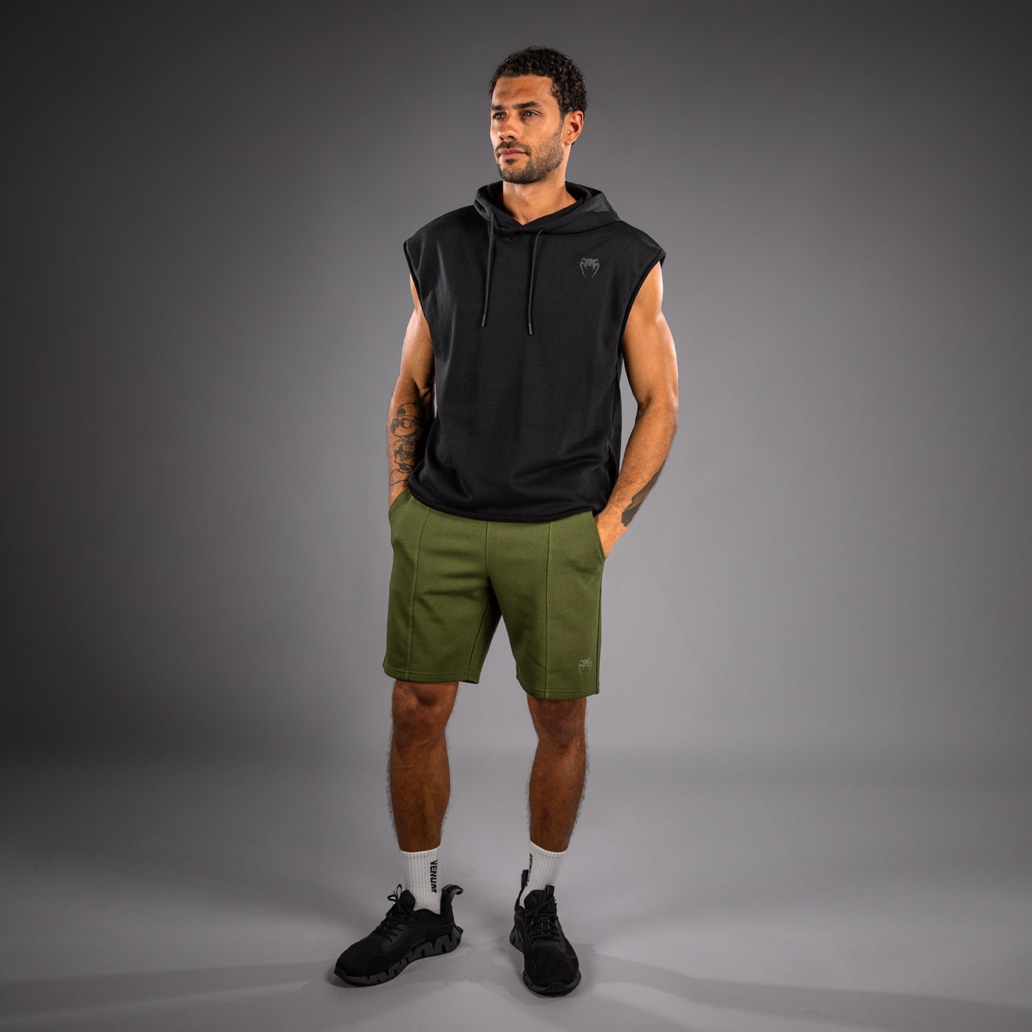 Venum Divide Mikina bez rukávů - Černá