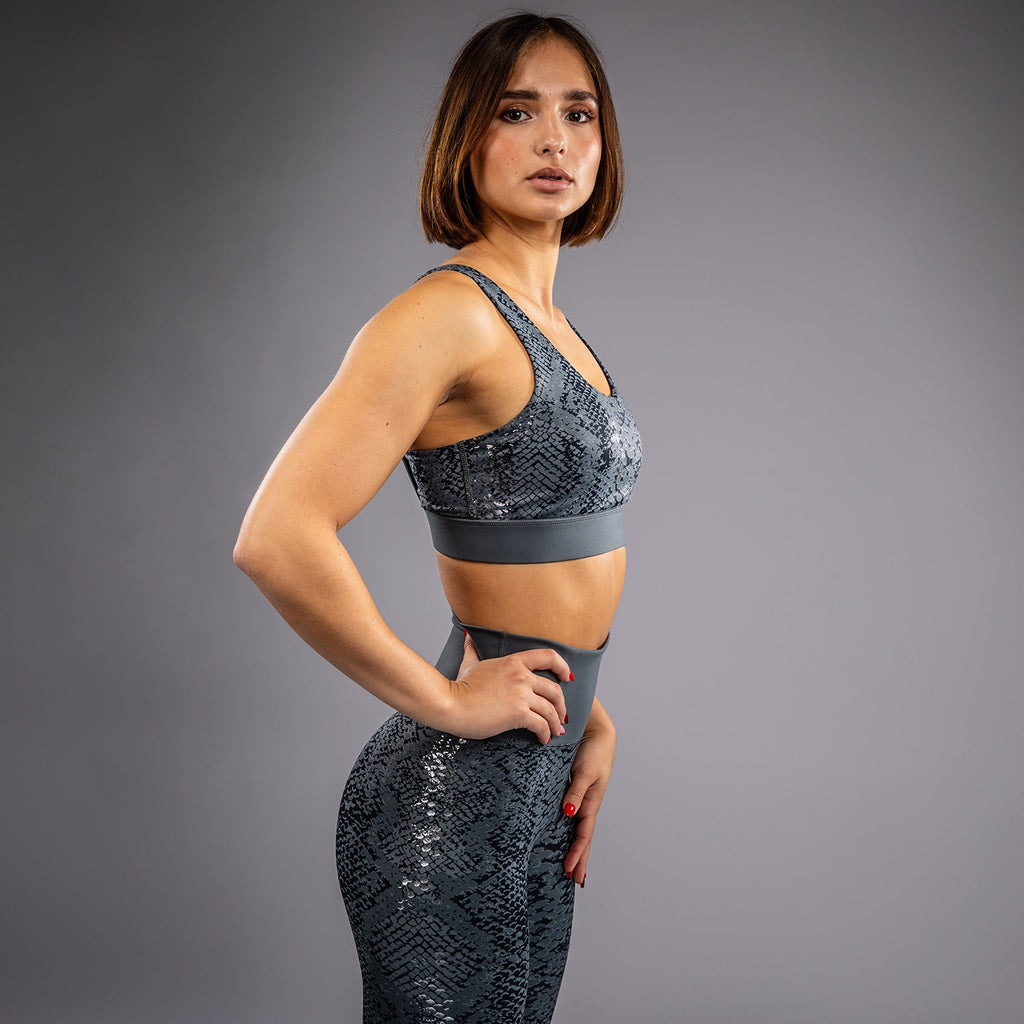 Venum Amazonia Dámská Sportovní Podprsenka - Tmavě Šedá